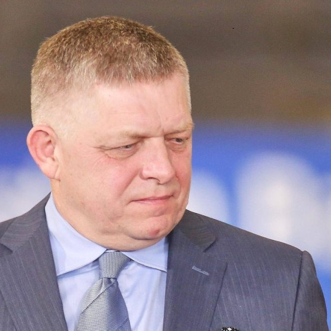 Robert Fico na samite EÚ.