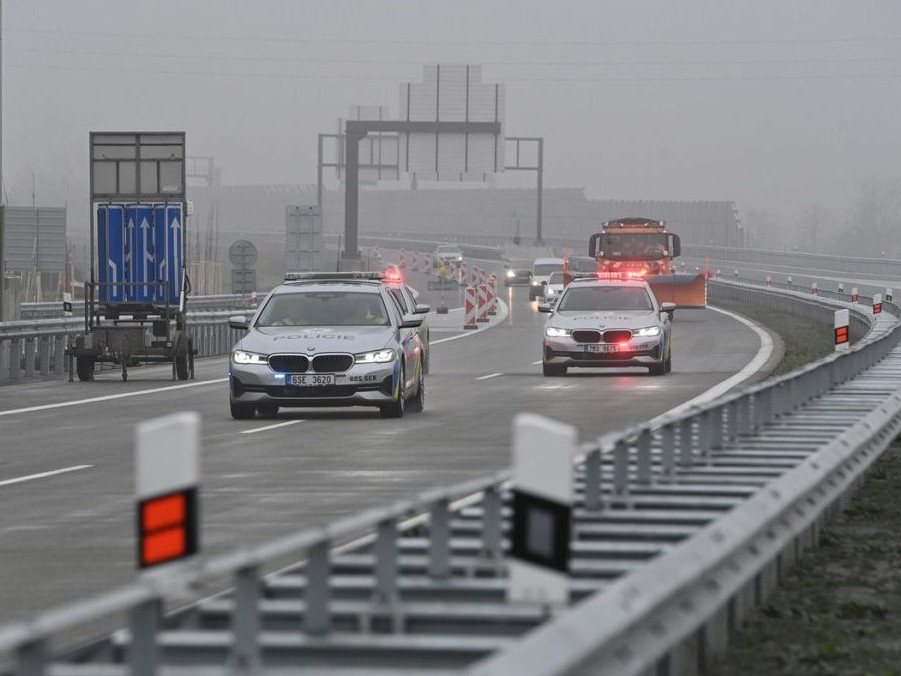 Otvorenie posledného úseku českej diaľnice D1.