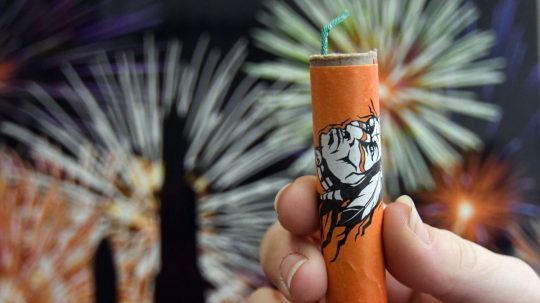 Ilustračná snímka petardy.