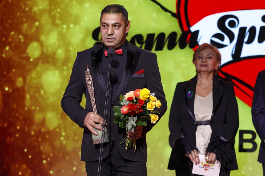 Na snímke ocenený futbalista a tréner Eugen Bari.