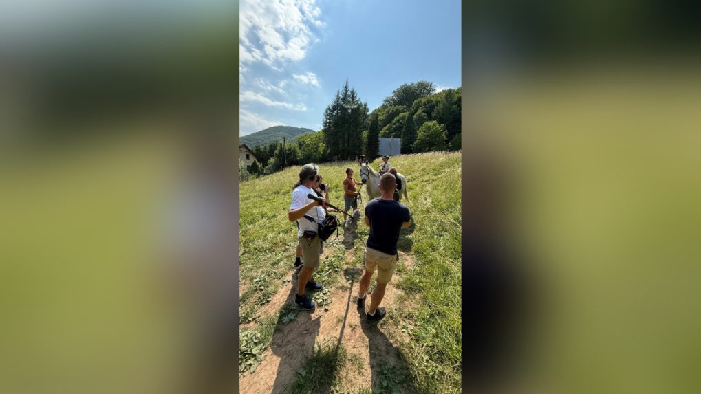 Na sn&Atilde;&Acirc;&shy;mke Kristi&Atilde;&Acirc;&iexcl;nko s ko&Atilde;&Acirc;om a t&Atilde;&Acirc;&shy;mom R&Atilde;&Acirc;&iexcl;dio Slovensko Slovensku.