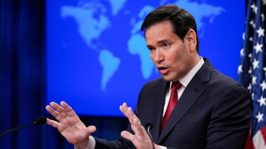 Šéf rezortu diplomacie USA Marco Rubio