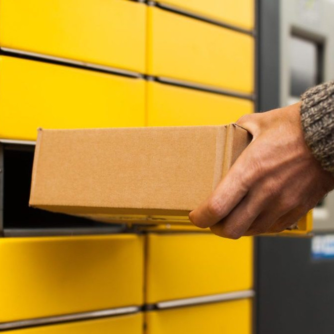 Ilustračná snímka výdajného boxu.