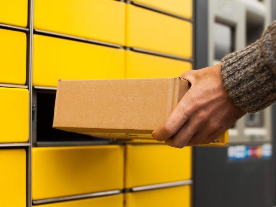 Ilustračná snímka výdajného boxu.