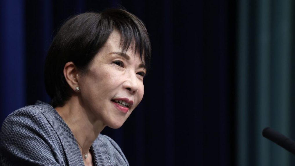 Na snímke Sanae Takaičiová.