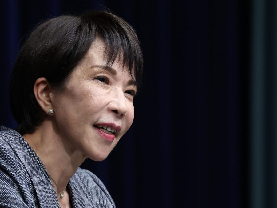 Na snímke Sanae Takaičiová.