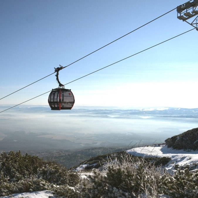 lanovka na Skalnatom plese