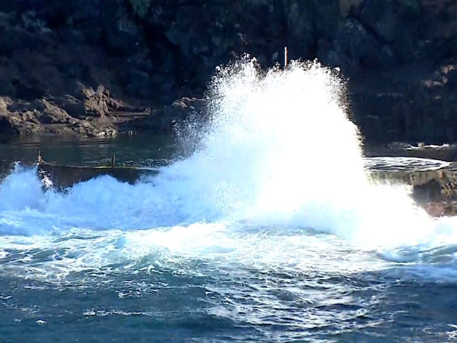 Prírodný bazén na Tenerife.