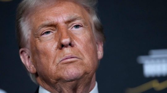 Na snímke Donald Trump.