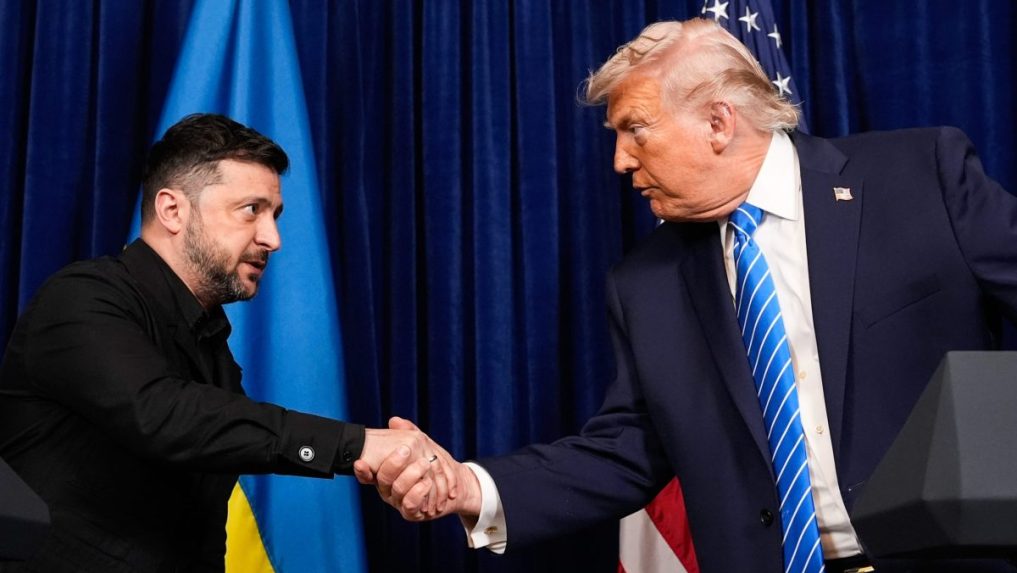 Zelenskyj a Trump