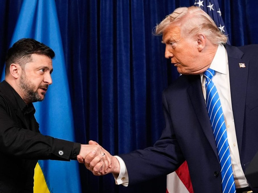 Zelenskyj a Trump