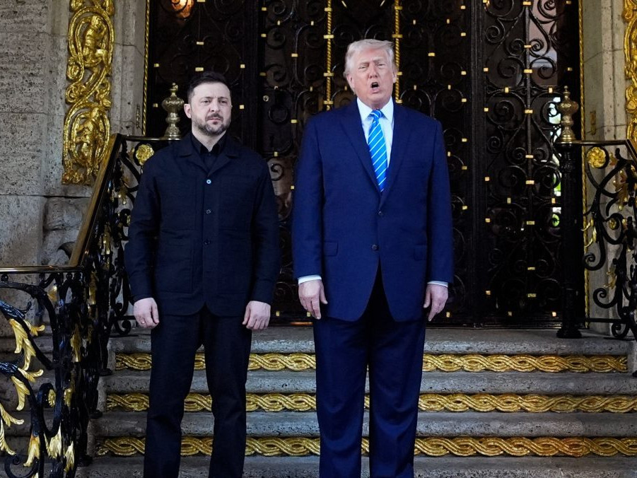 Zelenskyj a Trump
