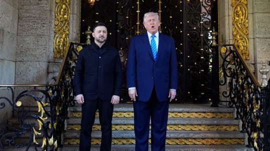 Zelenskyj a Trump