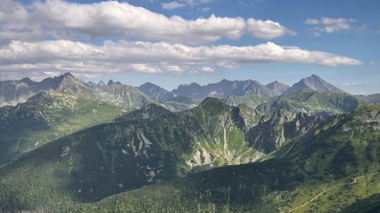 Poľský Tatranský národný park.