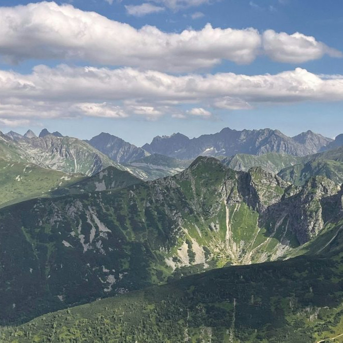 Poľský Tatranský národný park.