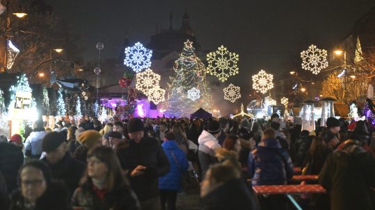 vianočné trhy v Košiciach