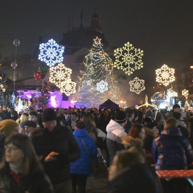 vianočné trhy v Košiciach