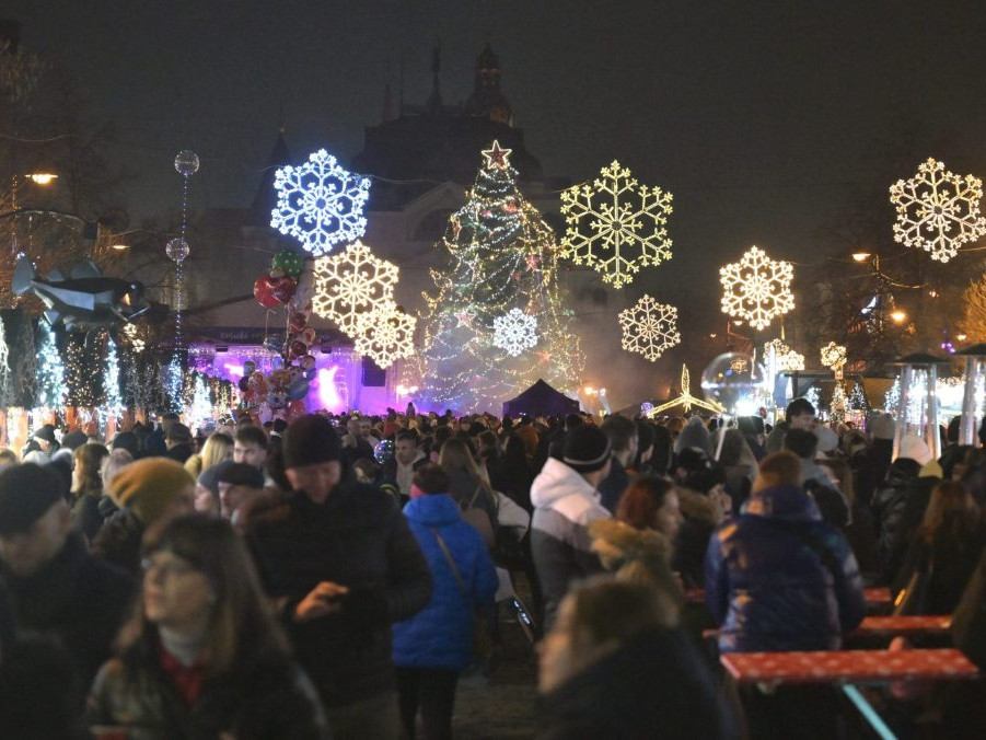 vianočné trhy v Košiciach