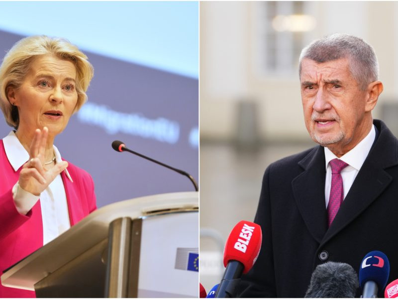 Andrej Babiš pricestoval do Bruselu, stretol sa s predsedníčkou EK Ursulou von der Leyenovou
