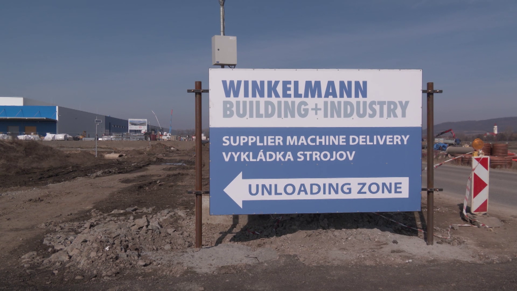 Na snímke je priemyselný park v Rimavskej Sobote.