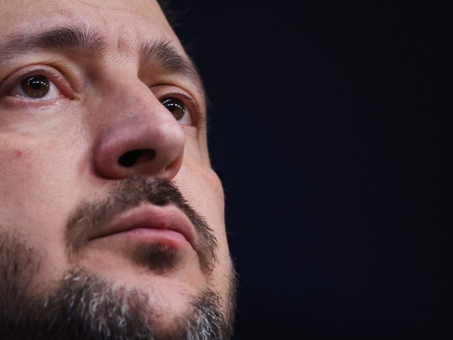 Ukrajinský prezident Volodymyr Zelenskyj.