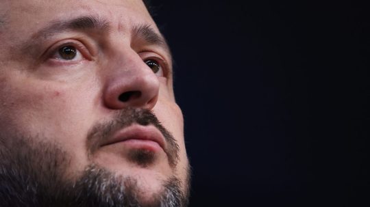 Ukrajinský prezident Volodymyr Zelenskyj.