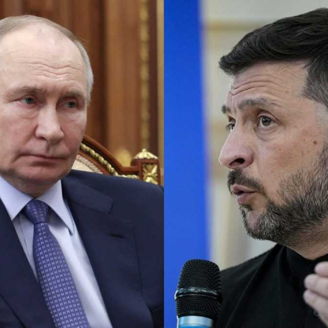 Putin a Zelenskyj