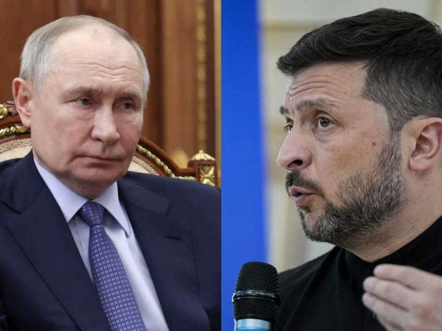 Putin a Zelenskyj