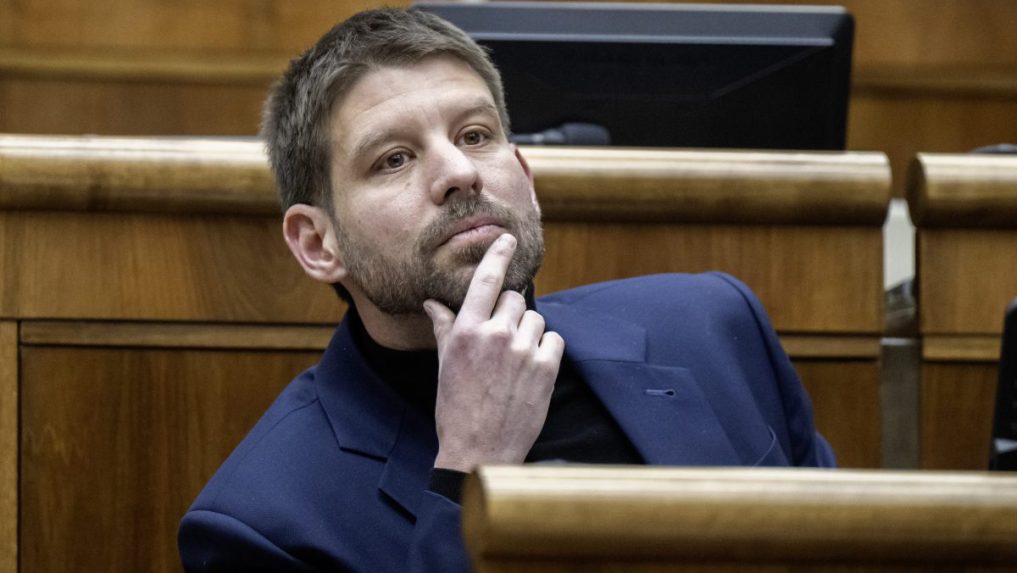 Predseda PS Michal Šimečka.