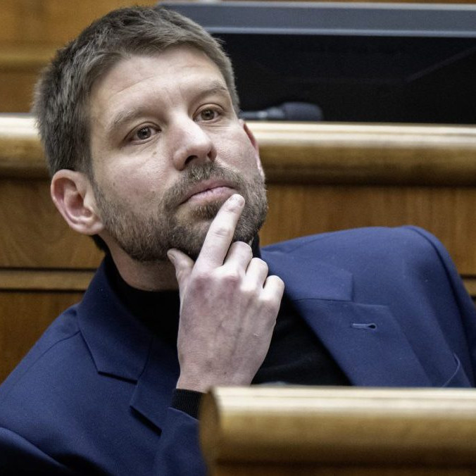 Predseda PS Michal Šimečka.