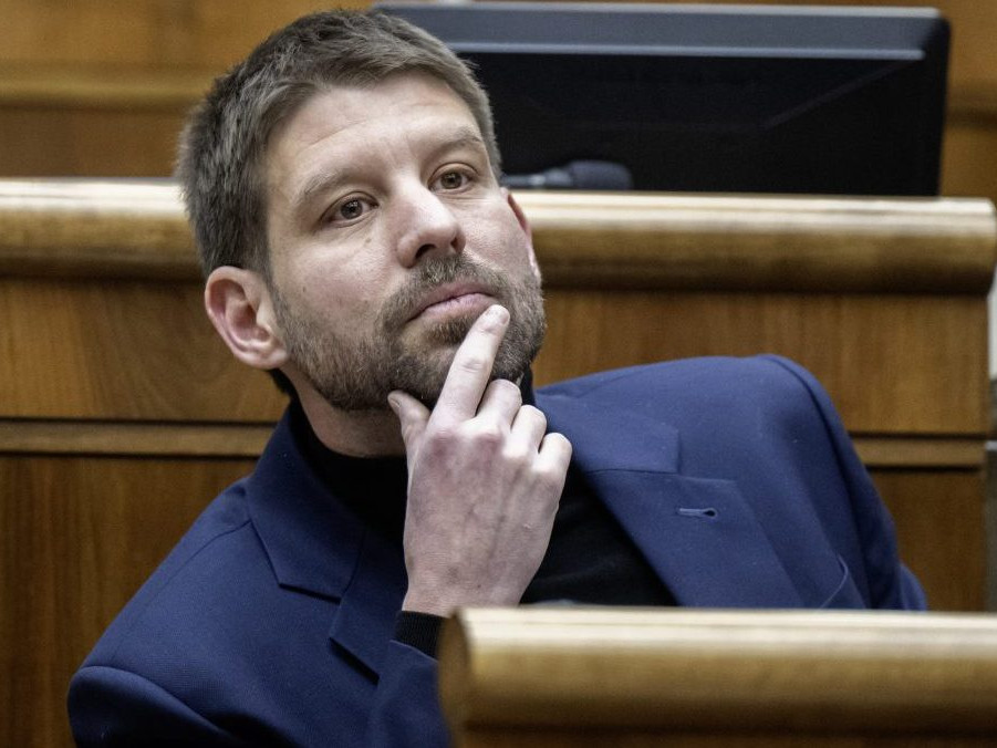 Predseda PS Michal Šimečka.