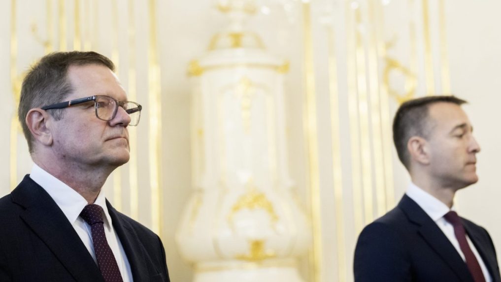 Zľava Peter Kmec a Tomáš Drucker.