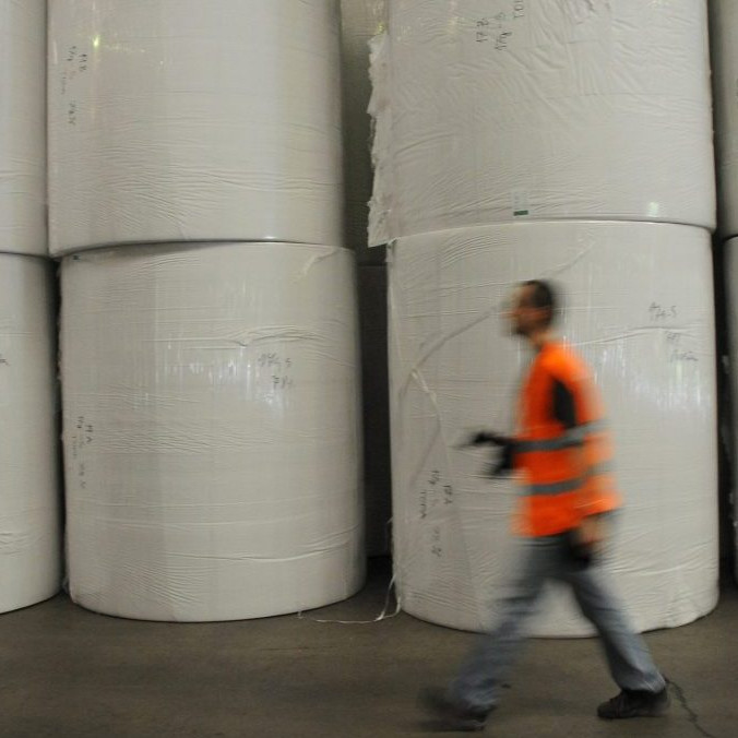 Ilustračná snímka skladu papiera.