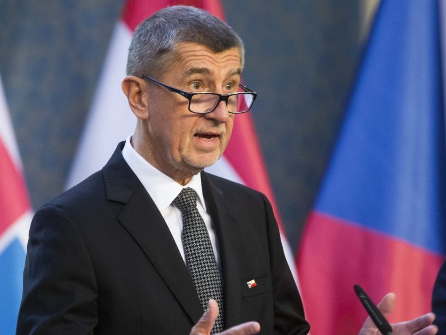 na snímke český premiér Andrej Babiš