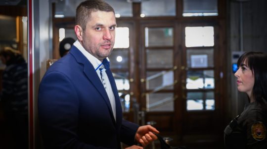 Obvinený Adam Puškár v kauze vraždy študenta Daniela Tupého.