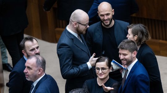 Opoziční poslanci z Progresívneho Slovenska