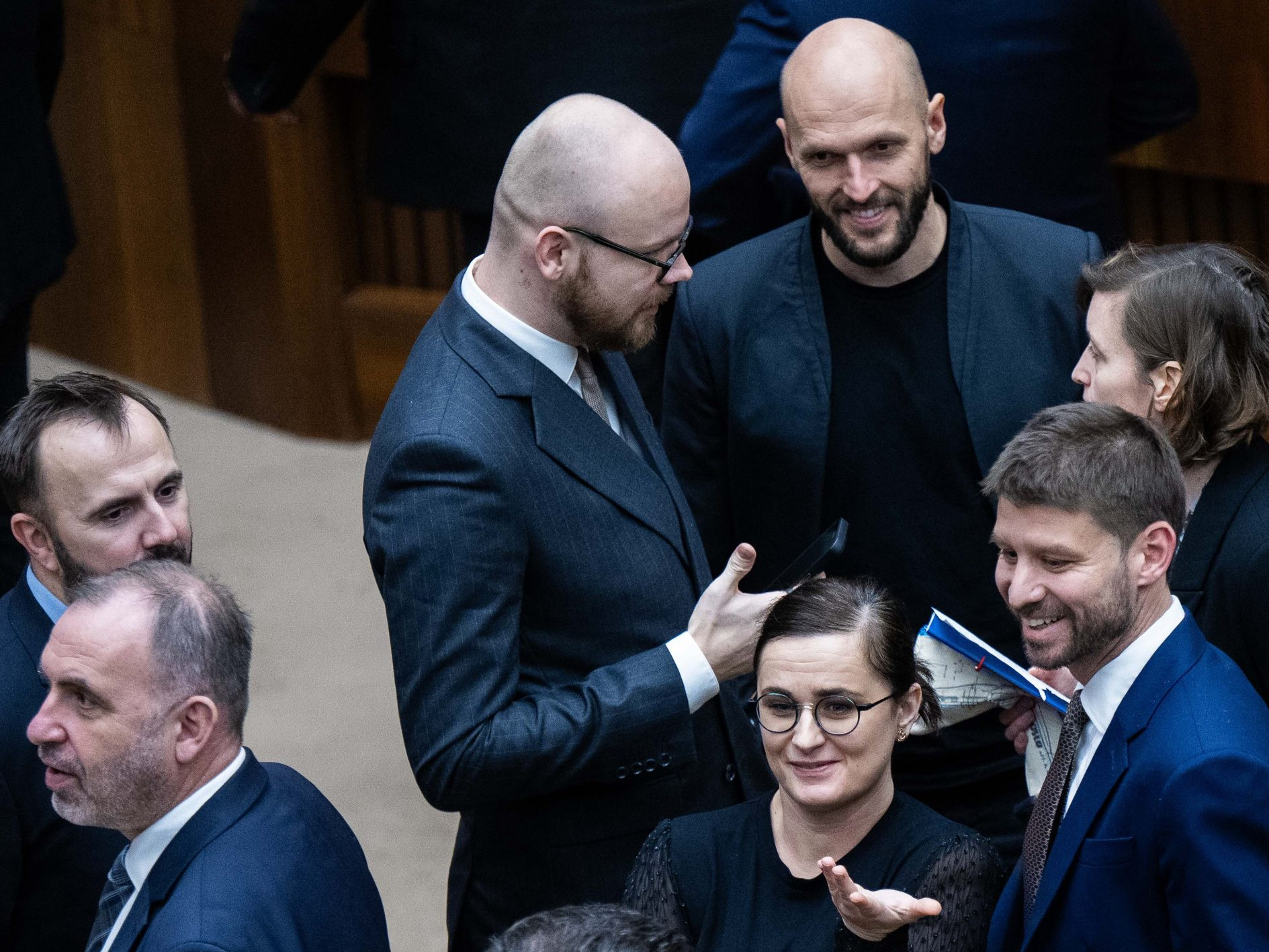 Opoziční poslanci z Progresívneho Slovenska