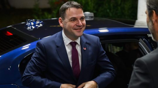 Na snímke Petr Macinka.