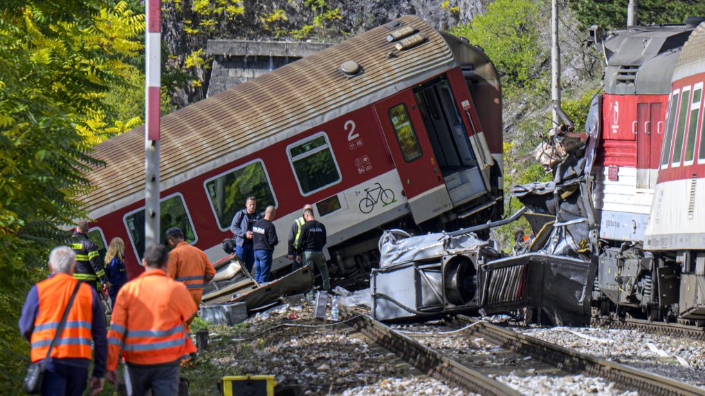 zrážka vlakov pri Jablonove