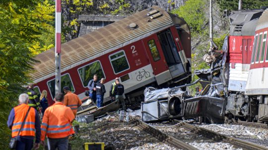 zrážka vlakov pri Jablonove