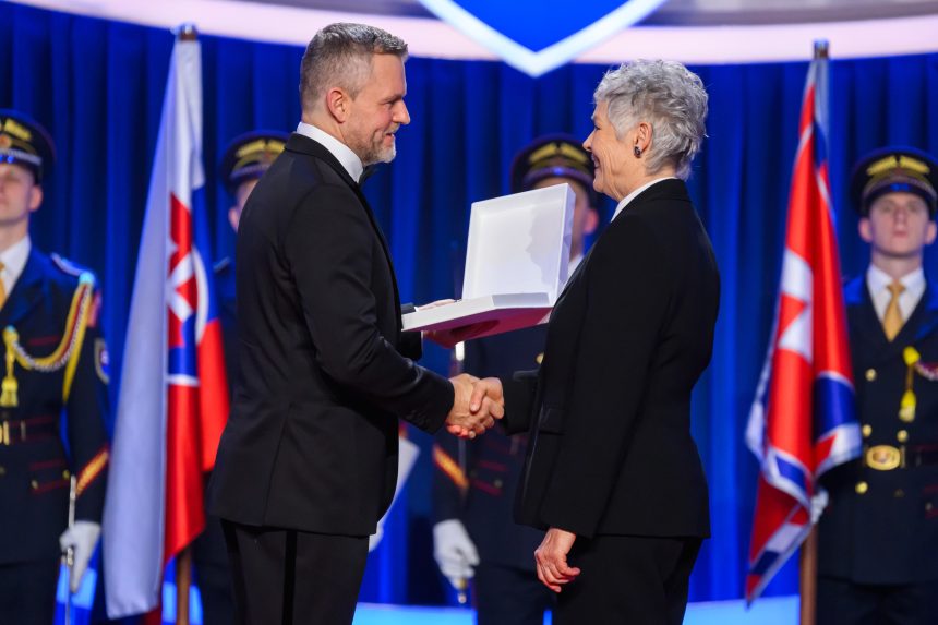 Miroslava Dulová a Peter Pellegrini.