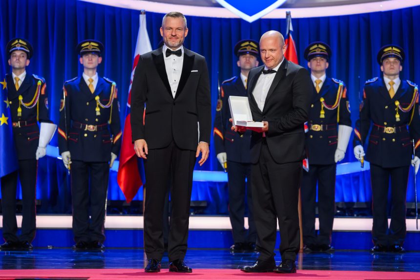 Branislav Maukš a Peter Pellegrini.