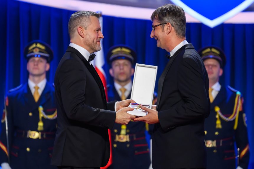 Ján Tkáč a Peter Pellegrini.