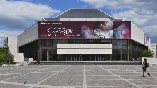 Budova Divadla Jonáša Záborského v Prešove