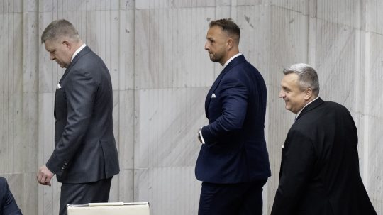 Robert Fico, Matúš Šutaj Eštok a Andrej Danko