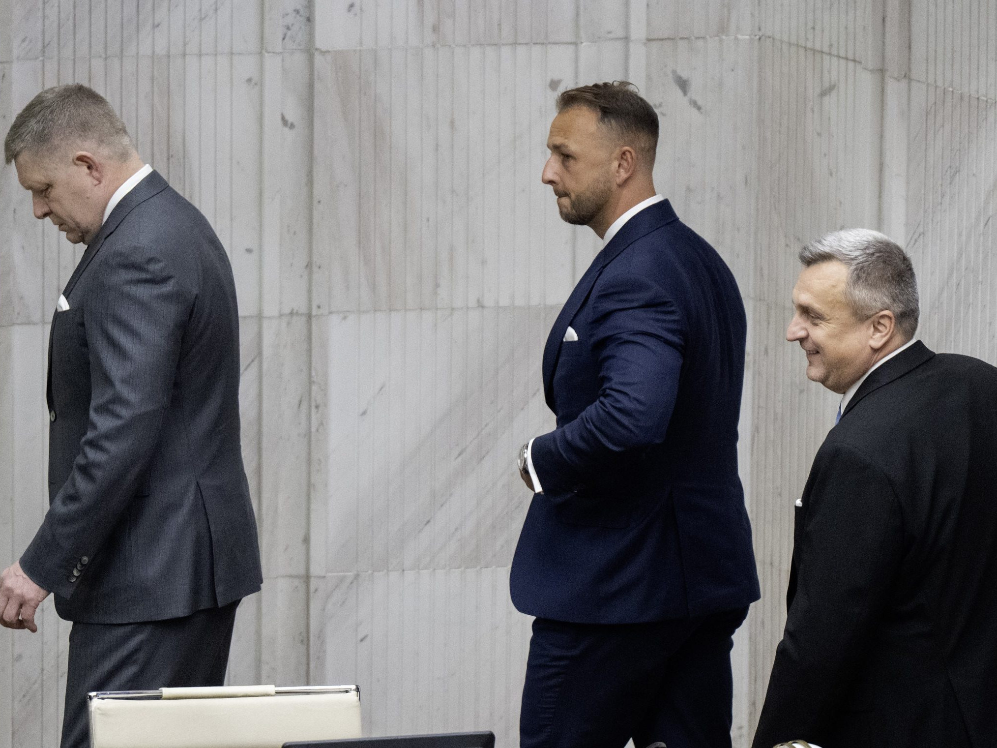 Robert Fico, Matúš Šutaj Eštok a Andrej Danko