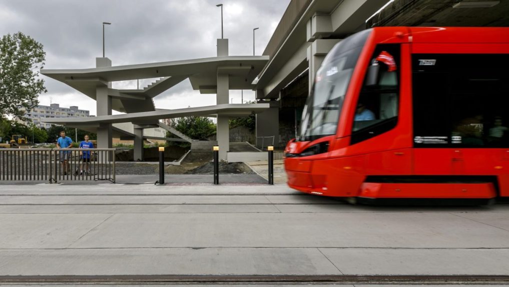 Bratislavská električka.