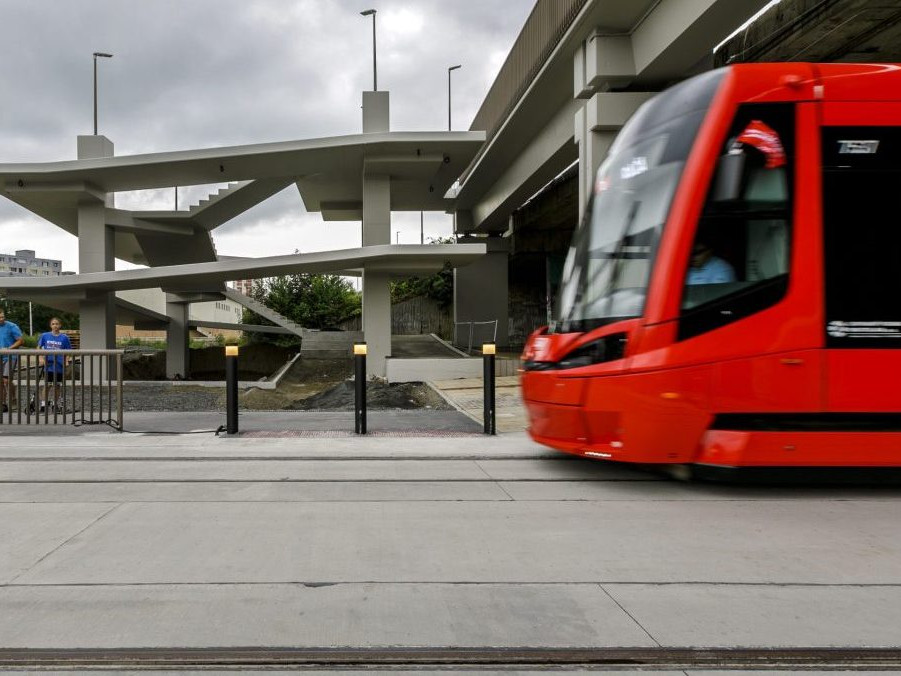 Bratislavská električka.