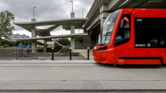 Bratislavská električka.