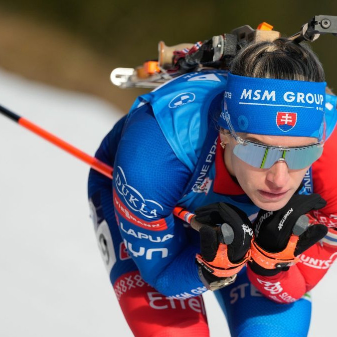 Slovenská biatlonistka Paulína Bátovská Fialková.
